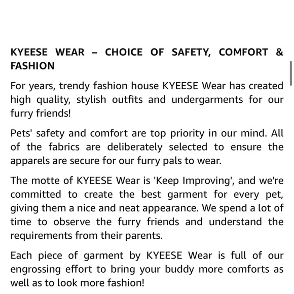 NEW Kyeese Dog Sweater, Small Breeds S 🐶💕 - Picture 13 of 13